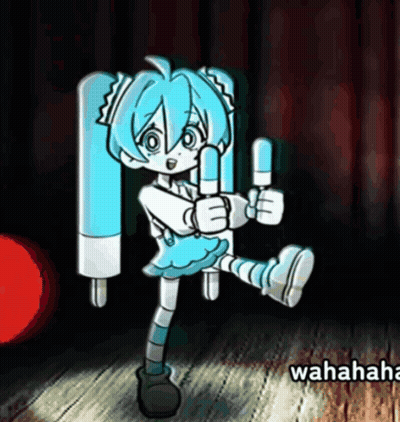 Girl Giving Thumbs Up Wahaha GIF