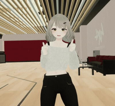 Girl Giving Thumbs Up With SNM Sign GIF