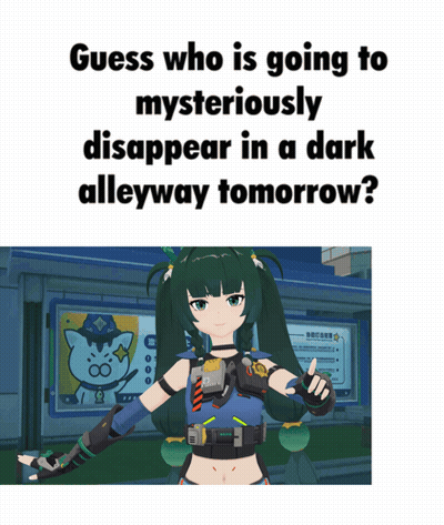 Girl Guess Who Mysteriously Disappear Dark Alleyway GIF