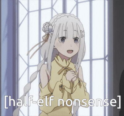 Girl Half Elf Nonsense GIF