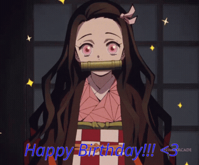 Girl Happy Birthday GIF