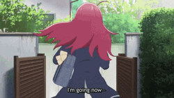 Girl Hit By The Car Anime GIF