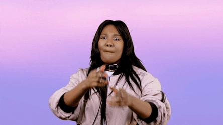 Girl Hitting Bang Bang GIF