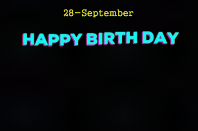 Girl Holding Balloon 28 September GIF