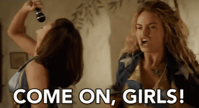 Girl Holding Dumbbell Saying Go Gym I Am GIF