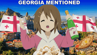 Girl Holding Georgia Mentioned Bottle GIF