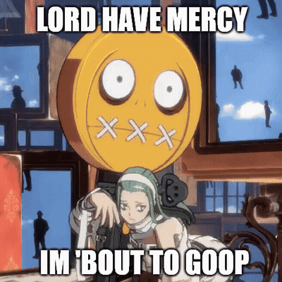 Girl Holding Gun Saying Lord Have Mercy Im Bout To Goop GIF