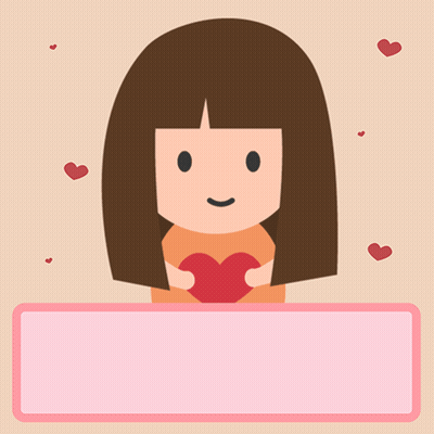 Girl Holding Heart With Will You Be My Valentine GIF