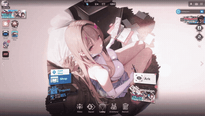 Girl Holding Stack Of Cards GIF