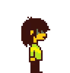 Girl Holding Sword Pixel Art Sticker