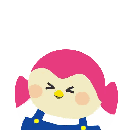 Girl Holiday Cheers Illustration Sticker