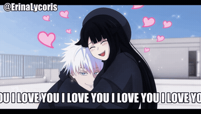 Girl Hugging Boy You Love You I Love You I Love You GIF