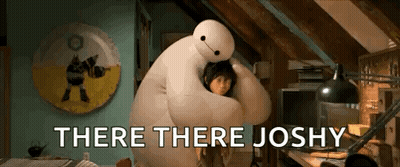 Girl Hugging Giant Stuffed Animal GIF