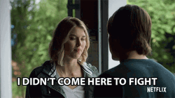 Girl I Don't Want Peace I Want Problems GIF