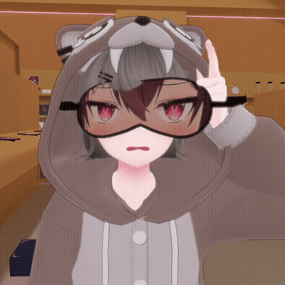 Girl In Bear Costume And Glasses Angry GIF