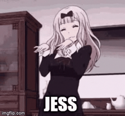 Girl In Black Dress Dancing With Jess GIF