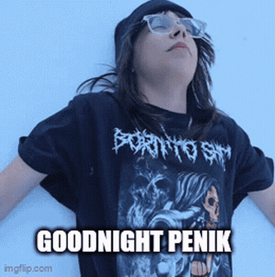 Girl In Black Shirt Born To Slay GIF