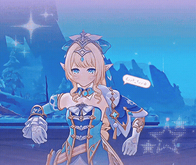 Girl In Blue Dress Saying Sss GIF