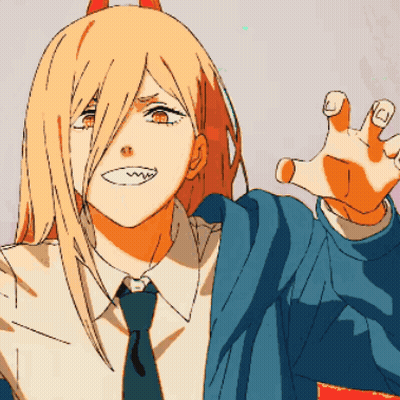 Girl In Blue Jacket And Tie GIF
