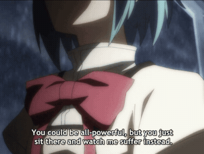 Girl In Bow Tie Says You Could Be All Powerful GIF
