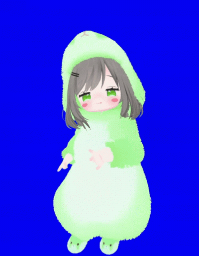 Girl In Cat Costume Arms Outstretched GIF