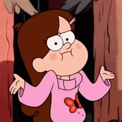 Girl In Gravity Falls In Her Happy Moments GIF