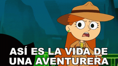 Girl in Hat Así Es La Vida De Una Aventurera