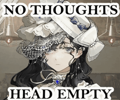Girl In Hat No Thoughts Head Empty GIF