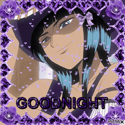 Girl in Hat Saying Goodnight