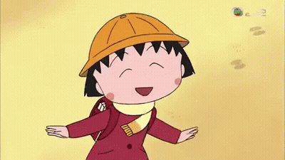 Girl In Orange Hat And Red Jacket GIF