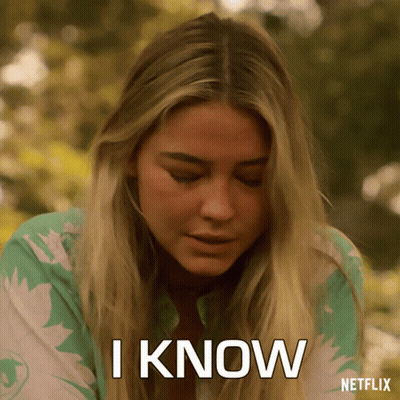 Girl In Pink Dress Pushing Man With Caption 1 More Ranked GIF