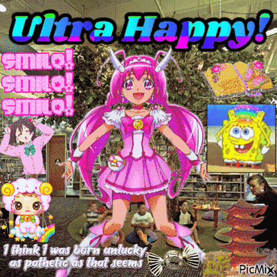 Girl In Pink Dress Ultra Happy GIF
