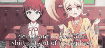 Girl In Pink Dress With Bow On Computer Screen GIF