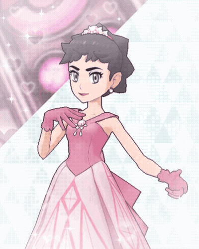 Girl In Pink Dress With Tiara GIF