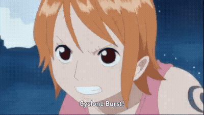 Girl In Pink Shirt Says Cyclone Burst GIF