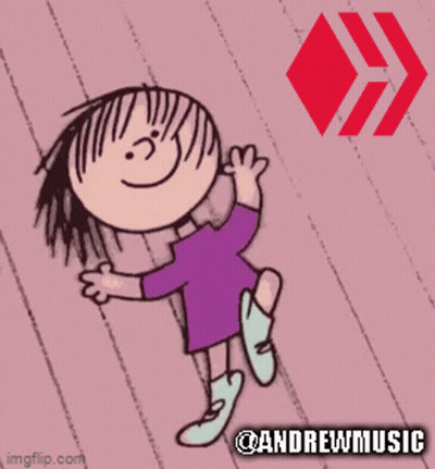 Girl In Purple Dress With AndrewMusic GIF