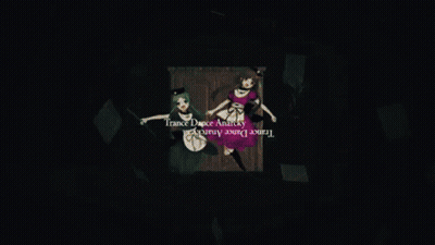 Girl In Purple Dress With Bow GIF