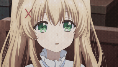 Girl In Raincoat Saying Nice And Rainy Day GIF