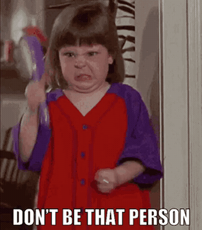 Girl In Red And Purple Shirt Holding Toothbrush GIF