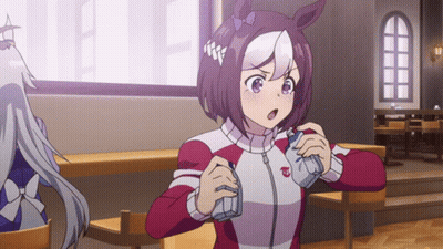 Girl In Red And White Jacket With T GIF