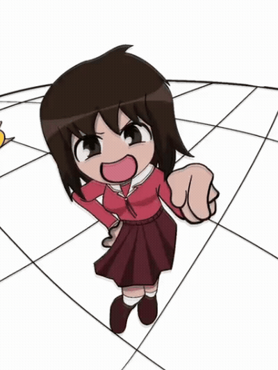 Girl In Red Dress Giving Thumbs Up GIF