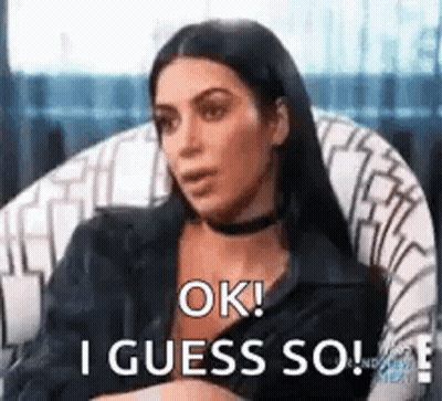 Girl In Red Hoodie Saying Its Okay GIF
