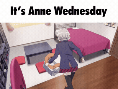Girl In Room With It S Anne Wednesday GIF
