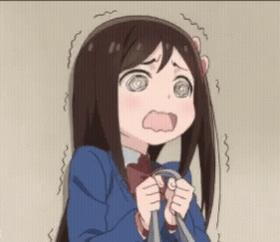 Girl In School Uniform Holding Bag Making Funny Face GIF