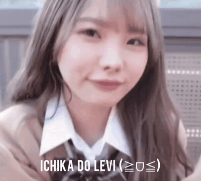 Girl In School Uniform Ichika Do Levi GIF