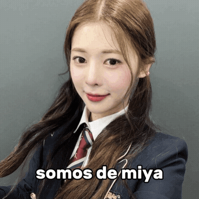 Girl In School Uniform Somos De Miya GIF