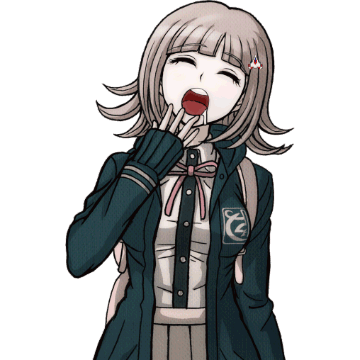 Girl In School Uniform With G GIF