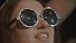 Girl In Sunglass Awe GIF