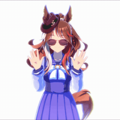 Girl In Sunglasses And Hat With S GIF