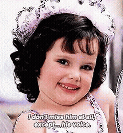 Girl In Tiara Doesn't Miss Him Except Voice GIF